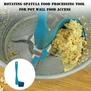 Rotating Spatula For Food Processor