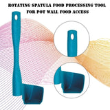 Rotating Spatula For Food Processor