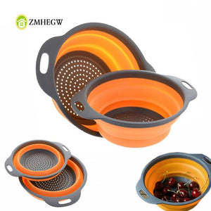 Foldable Silicone Washing Strainer