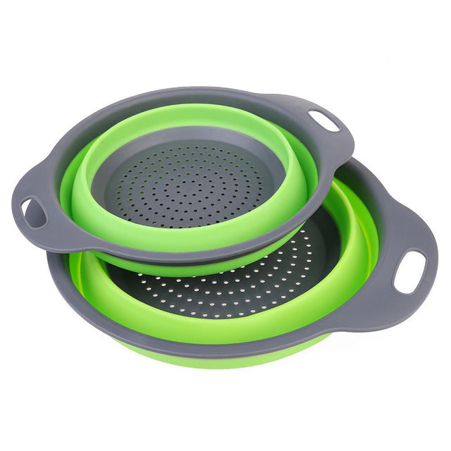 Foldable Silicone Washing Strainer